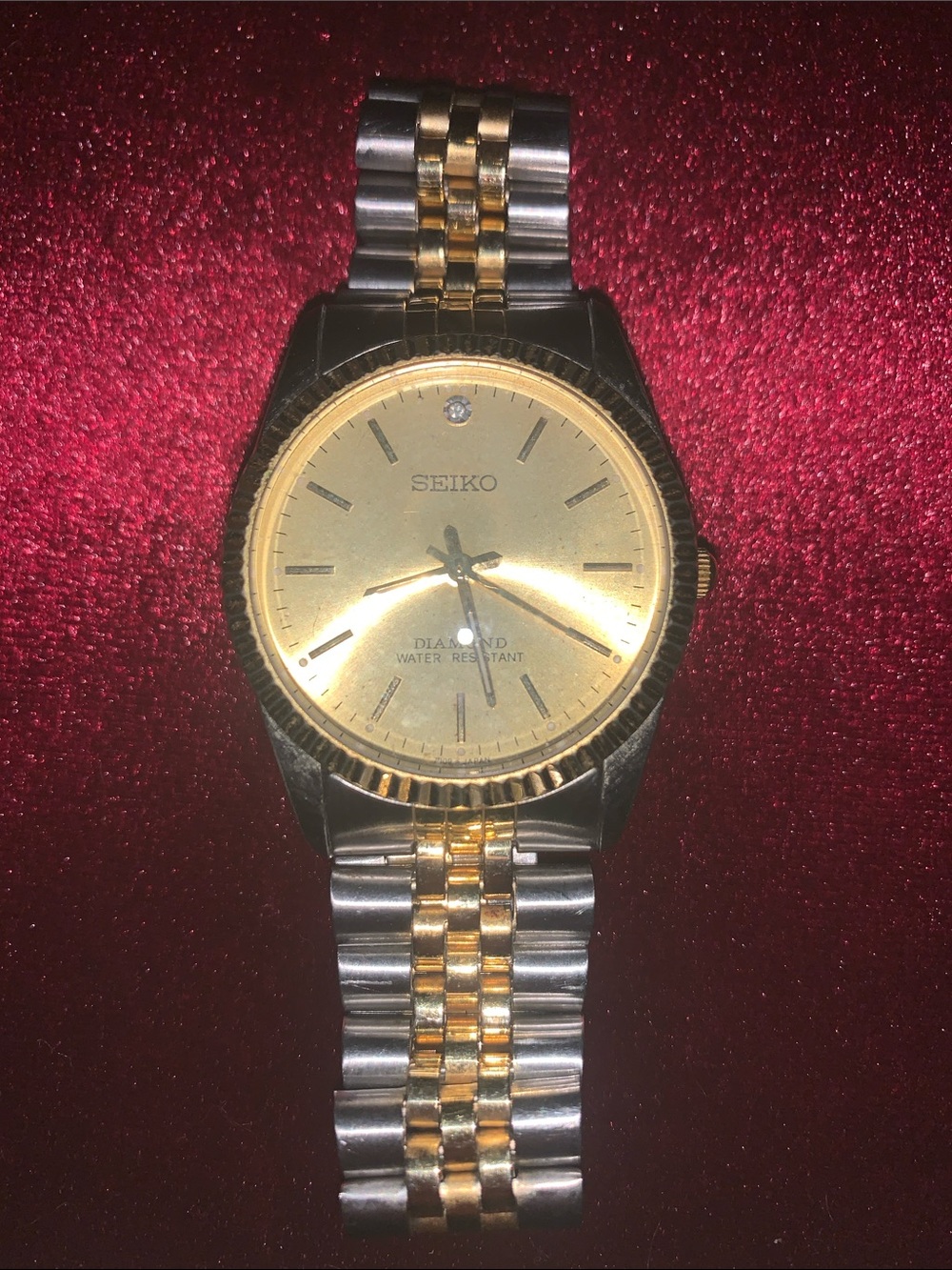 Seiko Two-Tone Gold and Silver Men’s Dress Watch